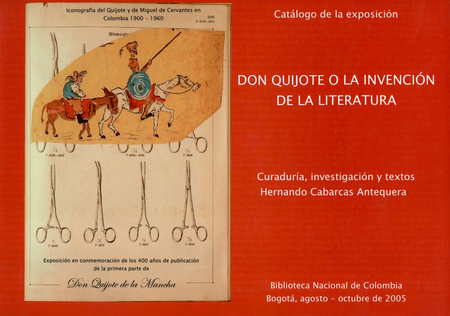 Portada de DON QUIJOTE O LA INVENCION DE LA LITERATURA