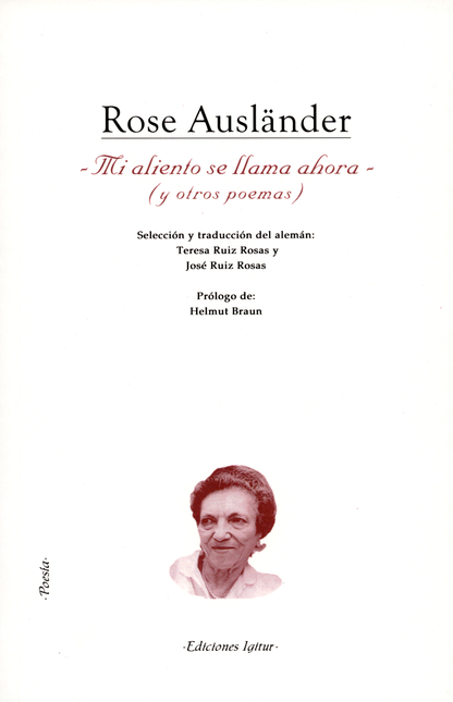 Portada de MI ALIENTO SE LLAMA AHORA Y OTROS POEMAS