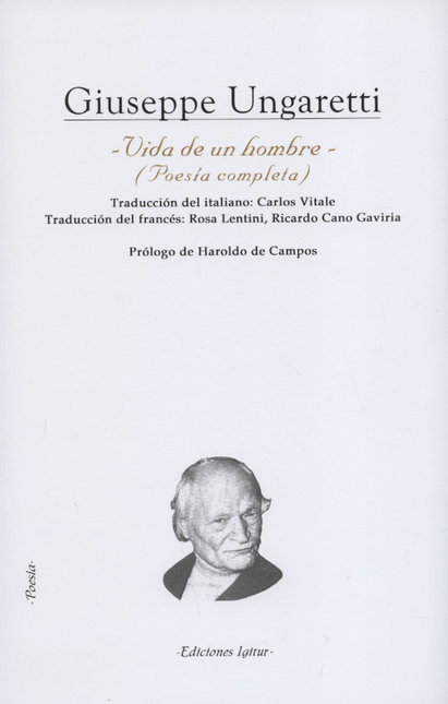 Portada de VIDA DE UN HOMBRE POESIA COMPLETA
