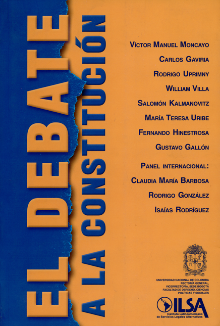 Portada de DEBATE A LA CONSTITUCION, EL de UPRIMNY YEPES, Rodrigo