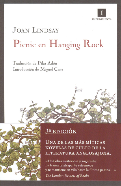 Portada de PICNIC EN HANGING ROCK