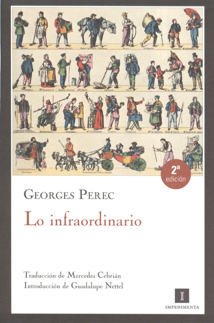 Portada de INFRAORDINARIO, LO