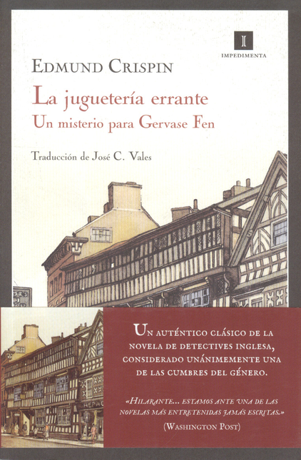 Portada de JUGUETERIA ERRANTE. UN MISTERIO PARA GERVASE FEN, LA