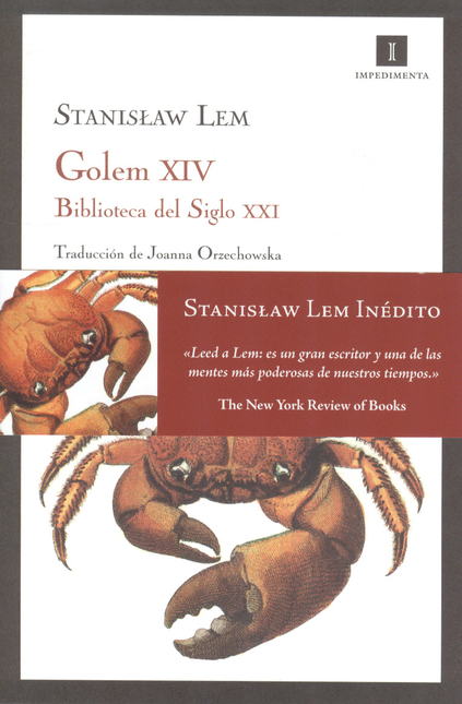 Portada de GOLEM XIV
