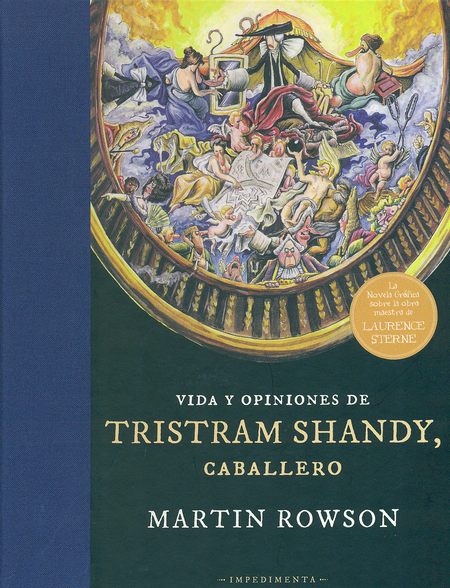Portada de VIDA Y OPINIONES DE TRISTRAM SHANDY CABALLERO