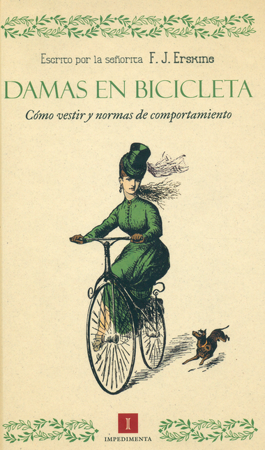 Portada de DAMAS EN BICICLETA. COMO VESTIR Y NORMAS DE COMPORTAMIENTO