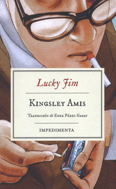 Portada de LUCKY JIM de AMIS, Kingsley