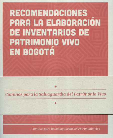 Portada de CAMINOS PARA LA SALVAGUARDIA (4 CARTILLAS) DEL PATRIMONIO VIVO