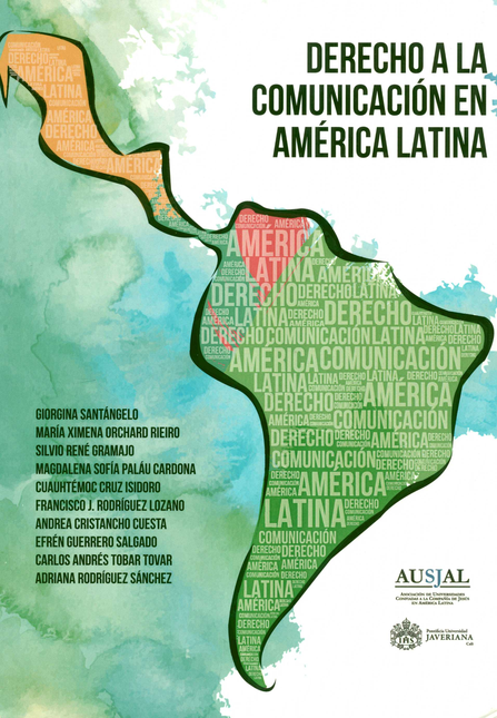 Portada de DERECHO A LA COMUNICACION EN AMERICA LATINA