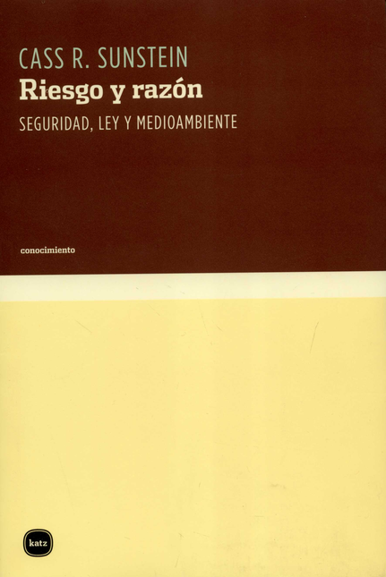 Portada de RIESGO Y RAZON SEGURIDAD LEY Y MEDIO AMBIENTE