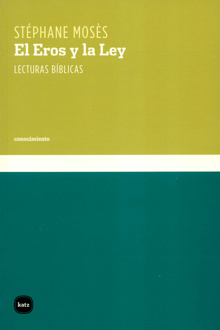 Portada de EROS Y LA LEY LECTURAS BIBLICAS, EL