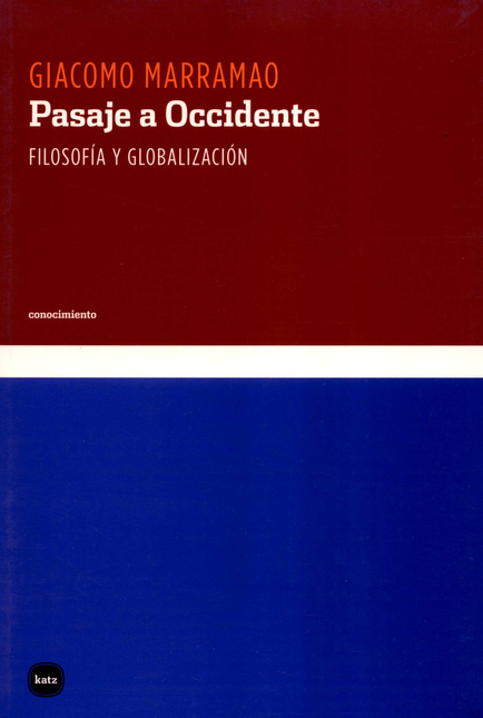 Portada de PASAJE A OCCIDENTE FILOSOFIA Y GLOBALIZACION