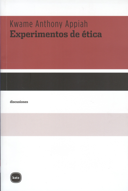 Portada de EXPERIMENTOS DE ETICA