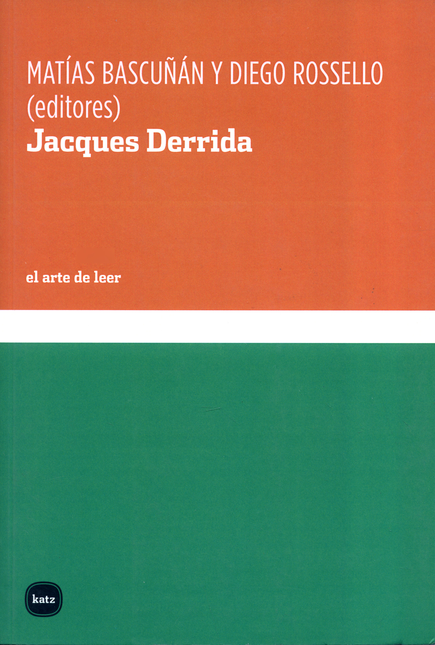 Portada de JACQUES DERRIDA