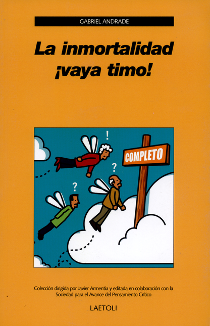 Portada de INMORTALIDAD VAYA TIMO, LA
