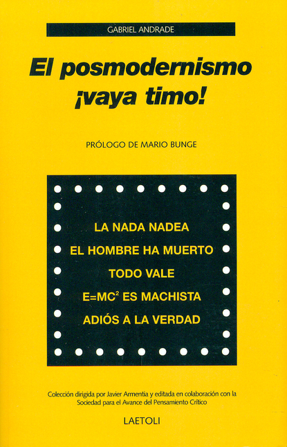 Portada de POSMODERNISMO ¡VAYA TIMO!, EL