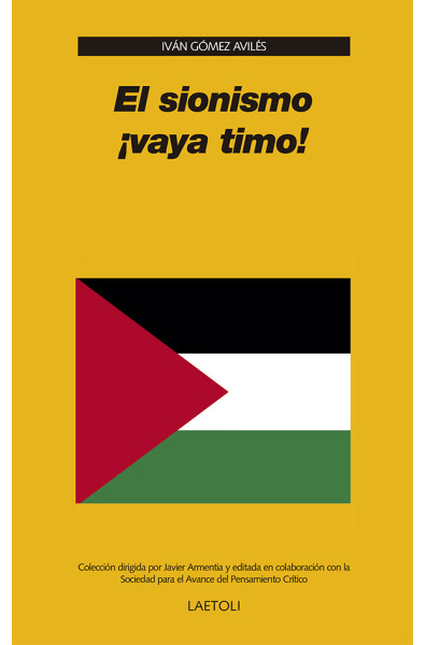 Portada de SIONISMO VAYA TIMO, EL de GÓMEZ AVILÉS, Iván