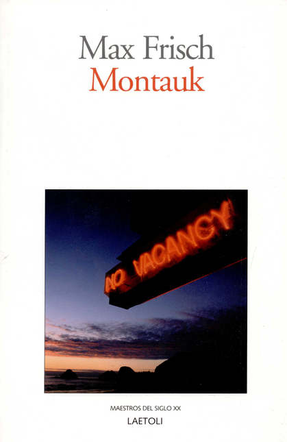 Portada de MONTAUK de FRISCH, Max