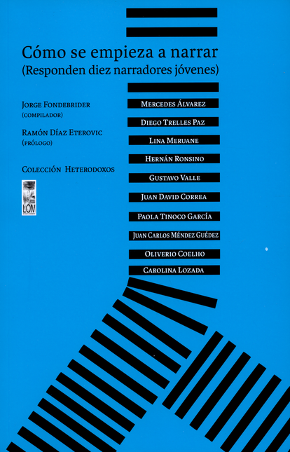 Portada de COMO SE EMPIEZA A NARRAR (RESPONDEN DIEZ NARRADORES JOVENES)