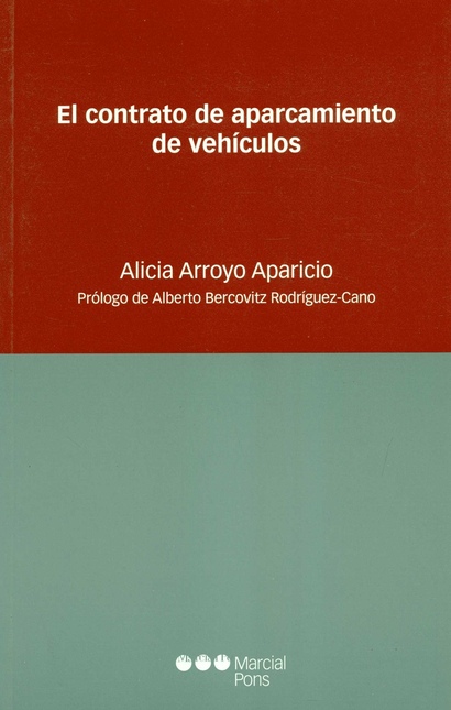 Portada de CONTRATO DE APARCAMIENTO DE VEHICULOS, EL