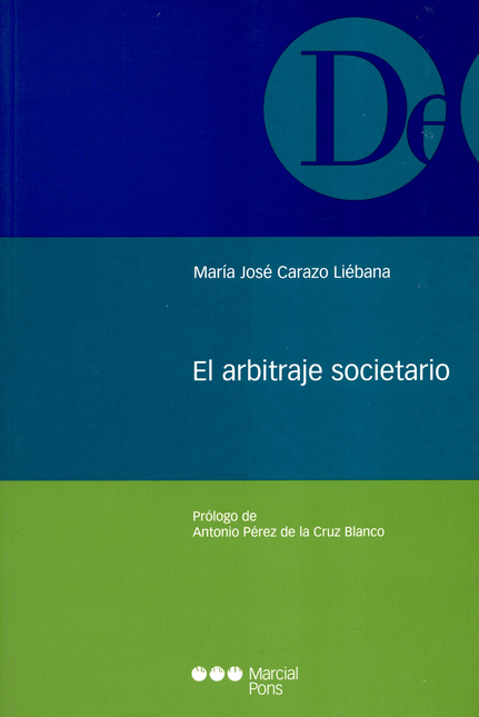 Portada de ARBITRAJE SOCIETARIO, EL