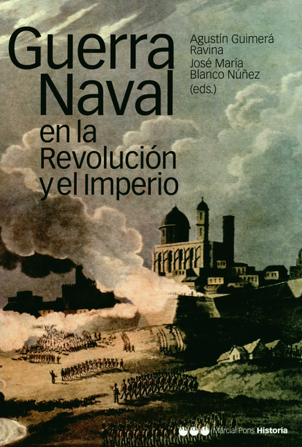 Portada de GUERRA NAVAL EN LA REVOLUCION Y EL IMPERIO