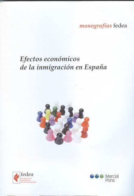 Portada de EFECTOS ECONOMICOS DE LA INMIGRACION EN ESPAÑA de VARIOS, Autores