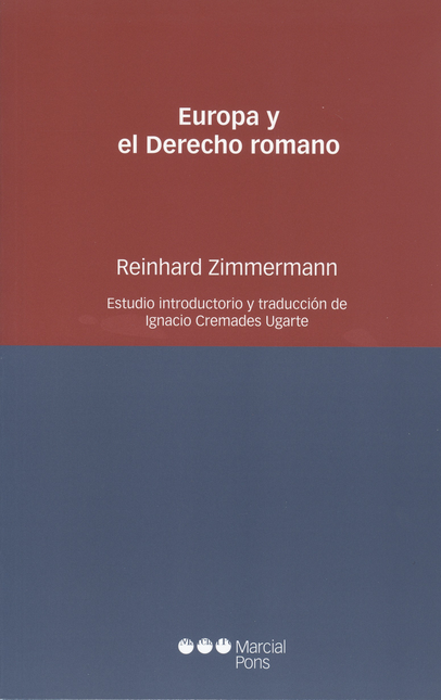 Portada de EUROPA Y EL DERECHO ROMANO