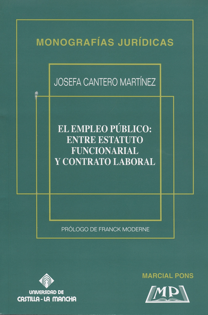 Portada de EMPLEO PUBLICO ENTRE ESTATUTO FUNCIONARIAL Y CONTRATO LABORAL, EL