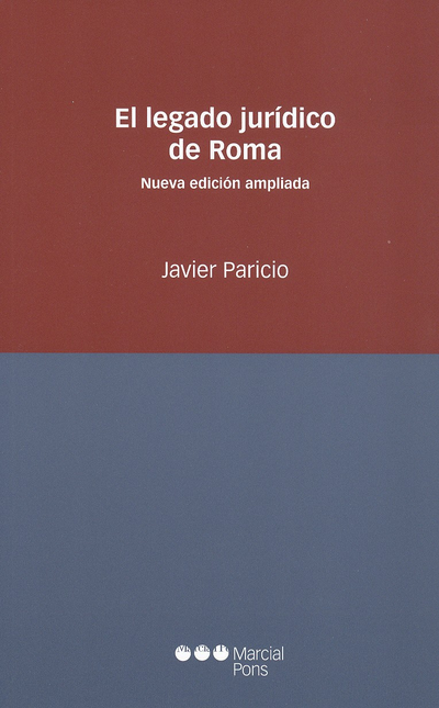 Portada de LEGADO JURIDICO DE ROMA, EL