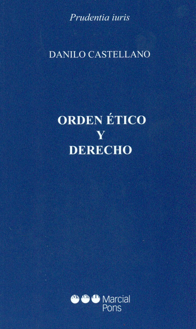 Portada de ORDEN ETICO Y DERECHO