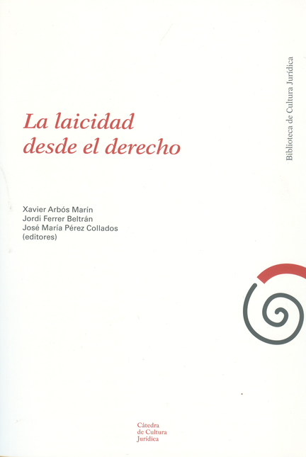 Portada de LAICIDAD DESDE EL DERECHO, LA