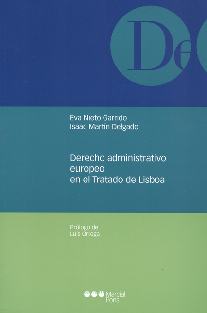 Portada de DERECHO ADMINISTRATIVO EUROPEO EN EL TRATADO DE LISBOA