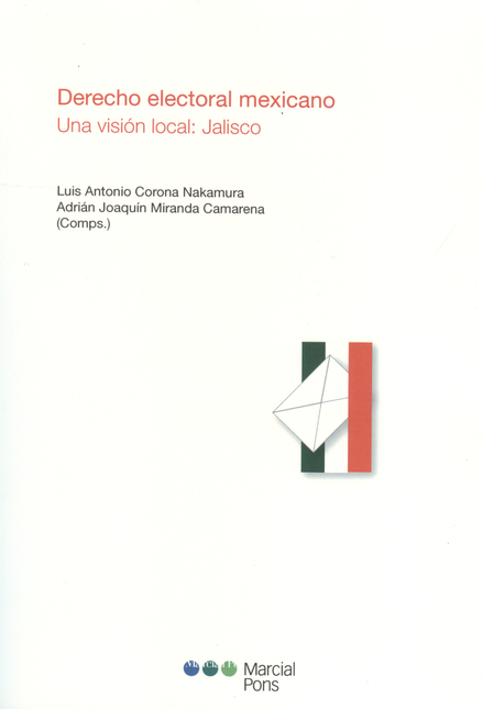 Portada de DERECHO ELECTORAL MEXICANO. UNA VISION LOCAL: JALISCO