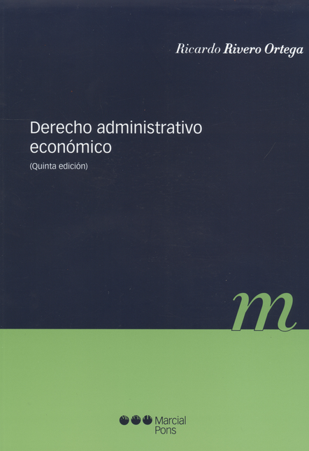 Portada de DERECHO ADMINISTRATIVO ECONOMICO (5ª ED)