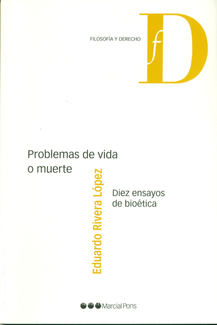 Portada de PROBLEMAS DE VIDA O MUERTE