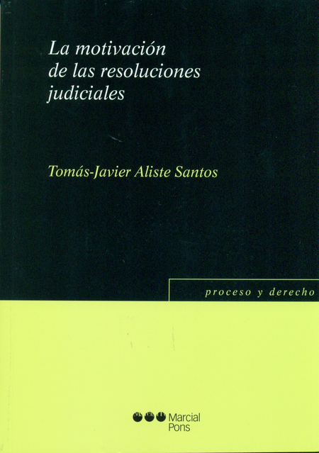 Portada de MOTIVACION DE LAS RESOLUCIONES JUDICIALES, LA