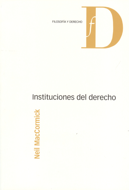 Portada de INSTITUCIONES DEL DERECHO