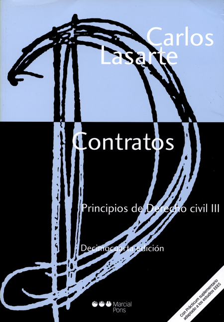 Portada de CONTRATOS / LASARTE (14ª ED) PRINCIPIOS DE DERECHO CIVIL III