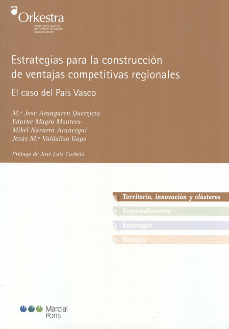 Portada de ESTRATEGIAS PARA LA CONSTRUCCION DE VENTAJAS COMPETITIVAS REGIONALES
