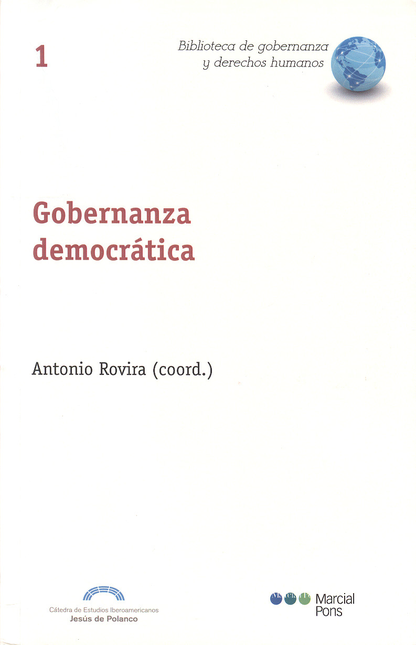 Portada de GOBERNANZA DEMOCRATICA de ROVIRA, Antonio