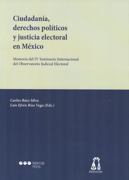 Portada de CIUDADANIA DERECHOS POLITICOS Y JUSTICIA ELECTORAL EN MEXICO