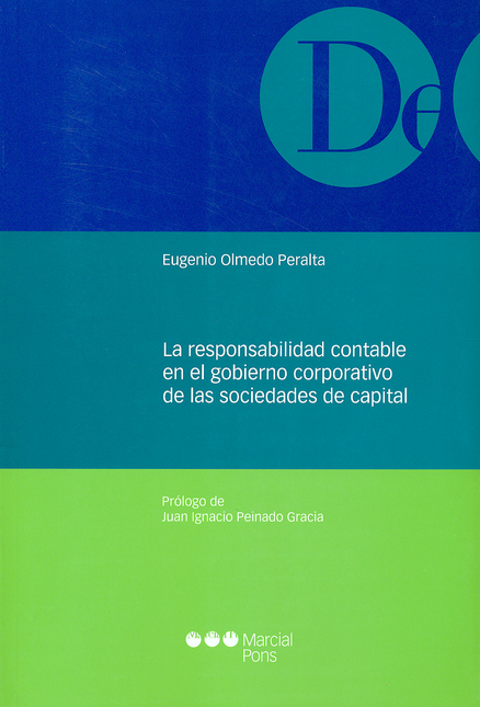 Portada de RESPONSABILIDAD CONTABLE EN EL GOBIERNO CORPORATIVO DE LAS SOCIEDADES DE CAPITAL, LA
