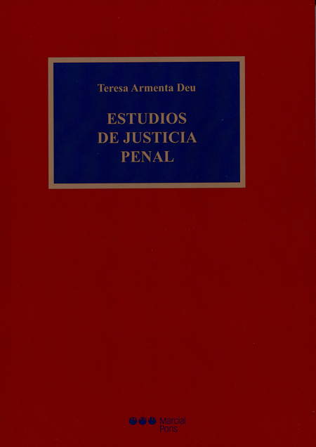 Portada de ESTUDIOS DE JUSTICIA PENAL