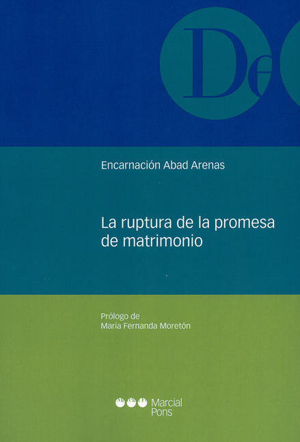 Portada de RUPTURA DE LA PROMESA DE MATRIMONIO, LA