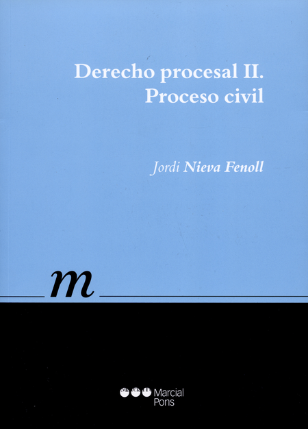 Portada de DERECHO PROCESAL II. PROCESO CIVIL