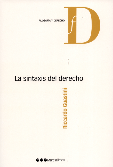 Portada de SINTAXIS DEL DERECHO, LA