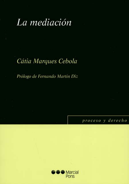 Portada de MEDIACION, LA de MARQUES CEBOLA, Cátia