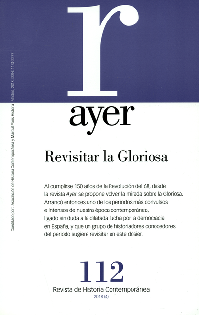 Portada de REVISITAR LA GLORIOSA REVISTA AYER 112