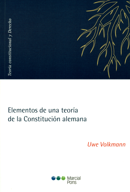 Portada de ELEMENTOS DE UNA TEORIA DE LA CONSTITUCION ALEMANA